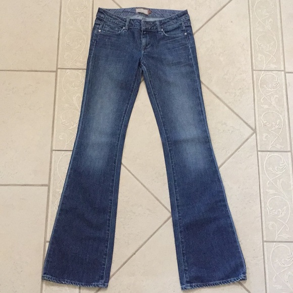 Paige low rise bootcut denim jeans - Picture 1 of 5